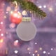 thumbnail image 4 of Set de 12 adornos navideños cubiertos de terciopelo | Bolas decorativas de plástico a prueba de fracturas de 6 cm | Decoraciones multicolores para árboles navideños | Decoración ligera y elegante, 4 of 6