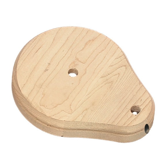 B&P Lamp® Teardrop Shaped Figurine Base with a 5 Inch by 6 Inch Top