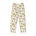 thumbnail image 4 of Xecao Cartoon Corgi Men's Straight Lounge Pajama Pants: The Ultimate in Comfortable Sleepwear, 4 of 9