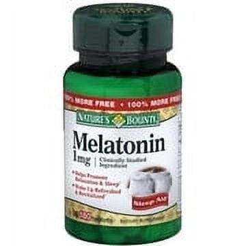 Nature's Bounty Melatonin 1 mg Tablets 180 Tablets (Pack of 2)