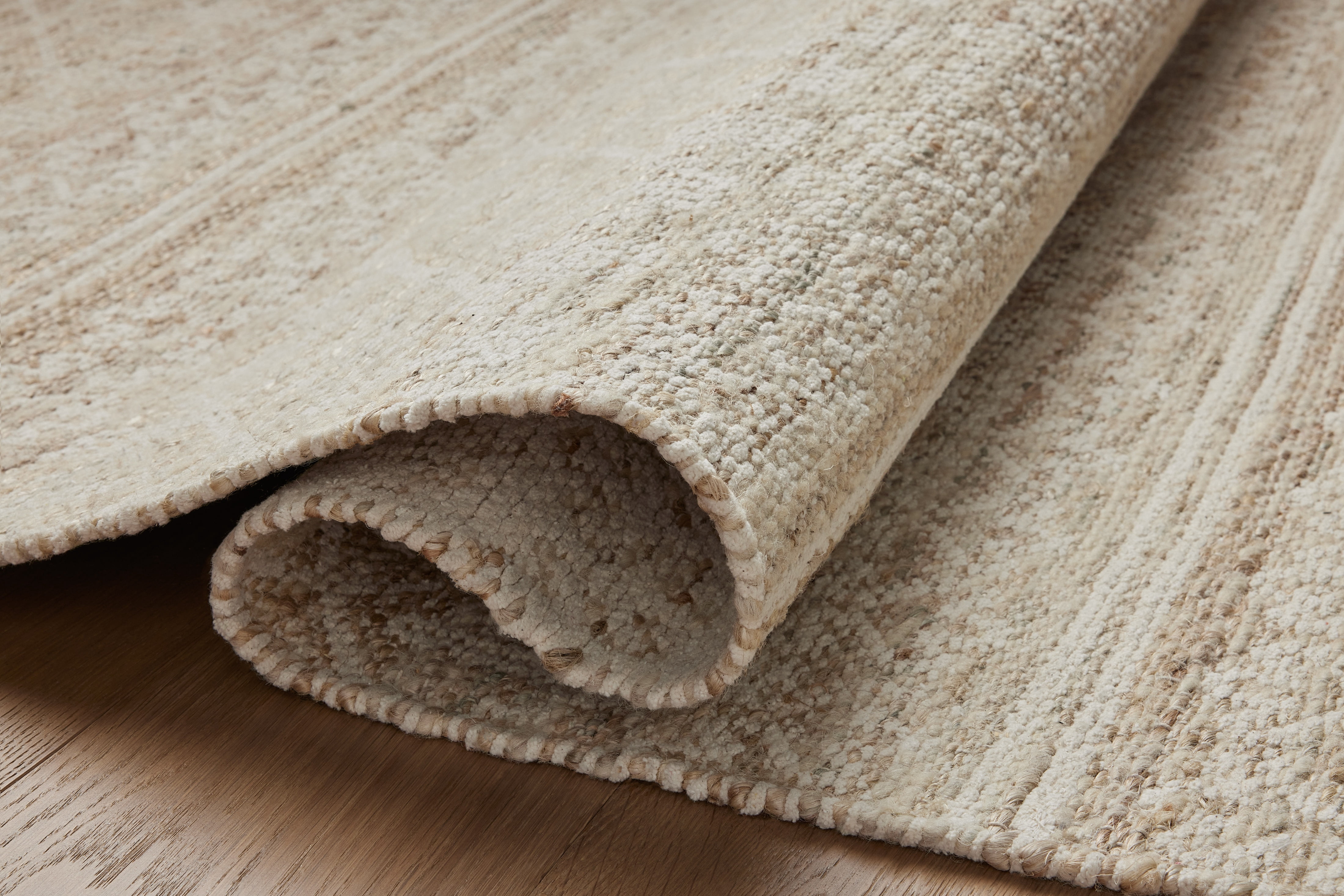Angela Rose x Loloi Rivers Sand / Ivory 7'-9" x 9'-9" Area Rug