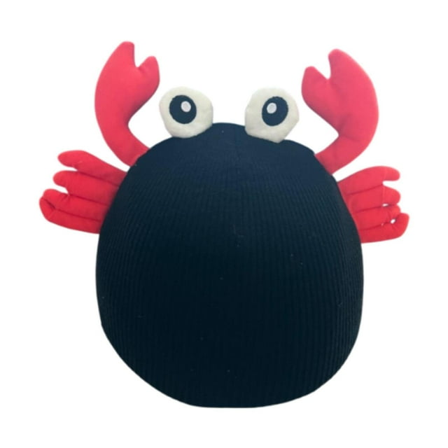 Funda para casco de esquí con diseño de cangrejos, gorro de invierno, decoración para casco de bicicleta, tabla individual, tabla doble, patinaje y