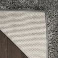 thumbnail image 5 of Nourison Lush Shag Modern & Contemporary Grey 7'10" x 9'10" Area Rug, (8x10), 5 of 8
