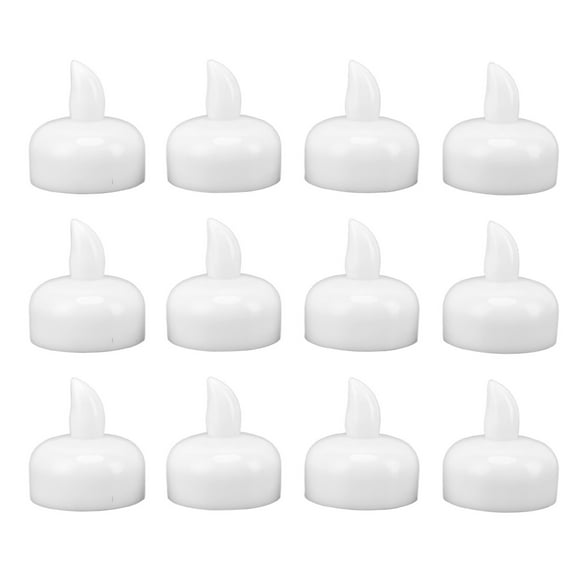LED Tea Lights, Flickering Floating Tea Light For Wedding