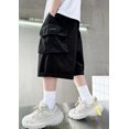 thumbnail image 5 of RUTAYY Toddler Boys Kids Cargo Shorts Youth Boys Casual Stretch Shorts Outdoor Cargo Bottoms Trouser Leisure Pants, 5 of 5