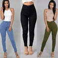 thumbnail image 2 of Sunloudy Jeans Skinny Taille Haute pour Femmes, Tailles 6-14, 2 of 5