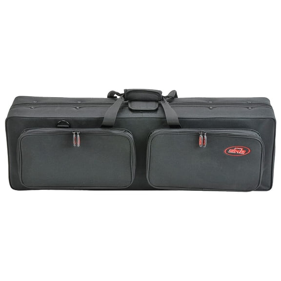 SKB Hybrid Recurve Black Case, Weather-Resistant, Custom Foam Insert, Accessory Pouches, Double Zipper, Archery Bow Storage (2SKB-SC3410)