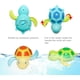 thumbnail image 2 of Juguete de baño para bebé, tortuga nadadora, bañera flotante de cuerda, juguetes para piscina, lindos juegos de agua para niños, niñas, 3 piezas, 2 of 5