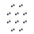 thumbnail image 2 of Minnieouse 1 par de pendientes colgantes con personalidad para fiesta de mujer, el mejor regalo, accesorios de joyería, ropa, suministro a juego, Azul oscuro 10piezas Minnieouse CBP480405, 2 of 4