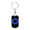 Dog Tag with Swivel Keychain (Gold), variant on ChainLink Token (LINK) Crypto Cryptocurrency Dog Tag Keychain Stainless Steel Silver Tone or Gold Tone