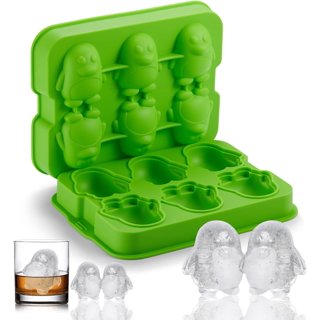 3D Penguin Gifts Ice Cube Tray Fun Shapes, Odd Novelty Cute Gifts for  Penguins L