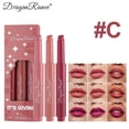 thumbnail image 2 of Lápiz labial Jelly Lip Press - Lápiz labial con brillo labial, efecto espejo, aclara líneas de labios, hidratante, 5 g x 12 unidades, 2 of 4