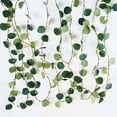 thumbnail image 5 of Efavormart 32FT 100 LED Green Artificial Eucalyptus Leaf Garland, Battery Operated Fairy String Lights Flowers Party Wedding Wall Garden Plants Decor Indoor Outdoor Decoration, 5 of 11