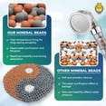 thumbnail image 5 of Organic Greek Replacement Anion Mineral Bead Stone Ball, Purifying Water Mineral Bead, And Filtration Stone Bead Ball For Filtered Shower Head, Diameter 7-8 Mm (Grey, Orange, White, 150 Grams), 5 of 6