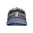 thumbnail image 2 of Black Rebel Gorra Knite estilo vintage desgastado para hombre estampada, 2 of 5