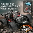 thumbnail image 3 of 1/14 Brushless RC Cars for Adults, 50 MPH RC Truck 4wd Offroad Waterproof, Electric Powered High Speed RC Car, All Terrain RC Truggy for Snow,Sand & Mud, 3 of 7