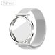thumbnail image 1 of Correa de Metal para Samsung Galaxy Watch 4, 5, 6, Active 2, 40mm, 44mm, pulsera de repuesto de bucle magnético milanés clásico, 1 of 4