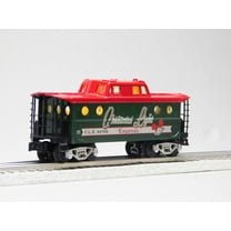 Christmas Light Express Illuminated Caboose O Gauge