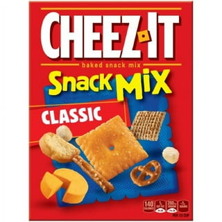 Price/Pack)Cheez-It Grab Bag Reclosable Classic Snack Mix 6 Ounces