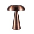 thumbnail image 5 of Retro Mushroom Table Lamp Cordless Touch Dimming Rechargeable Desk Decoration Night Light Reading Lights For Hotel Restaurant, 5 of 5