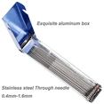 thumbnail image 3 of 4X Welding Tip Cleaner, Carburetor Cleaner and Torch Nozzle Tip Cleaner Set (12 Wire Set Plus A Flat File),4 x Welding Tip Cleaner,Blue, 3 of 8