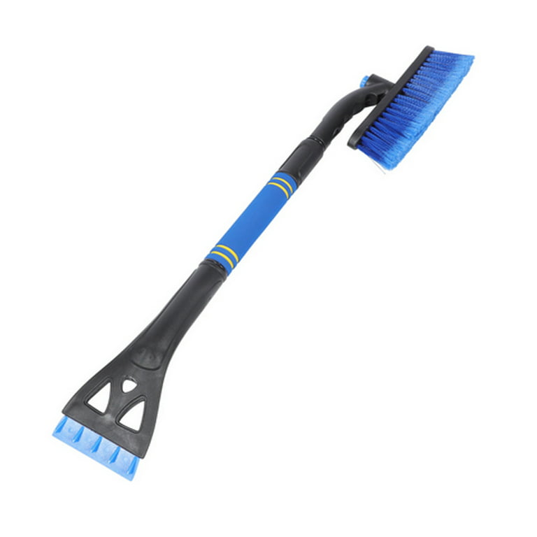 32 Snow Brush Ice Scrapers for Car Windshield, 3 in 1 Snow Squeegee for  Cars, Trucks, Blue 