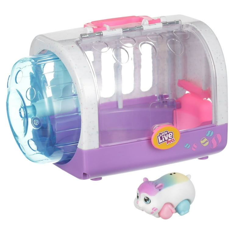  Little Live Pets - Lil' Hamster: Popmello & House Playset   Interactive Toy. Scurries, Sounds, and Moves Like a Real Hamster. Soft  Flocked. Batteries Included. for Kids 4+ : Toys & Games