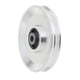 thumbnail image 3 of Polea de rodamiento universal para gimnasio, diámetro interior de 10 mm, resistente al desgaste 110mm Plata, 3 of 9
