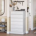 thumbnail image 5 of 7 Drawer Dresser White Chest of Drawers Storage Cabinet for Bedroom Living Room Hallway, 5 of 6