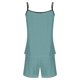 thumbnail image 3 of Sexy Pijama Conjunto para las Mujeres Gradiente Eslinga sin Mangas Tanque Empalme Pantalones Cortos Casual Pijamas Conjunto, Poliéster, 3 of 5