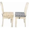 thumbnail image 3 of Booster Seat Cushion Kids High Chair Kitchen High Chair Cushion Baby Portable Toddler Booster Seat with Straps for Dining Chair Sheet, 3 of 4