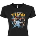thumbnail image 3 of Marvel Thor - Thunder God - Juniors Fitted Graphic T-Shirt, 3 of 5