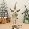 thumbnail image 6 of BINGLI Christmas Reindeer Decoration Plush Stuffed Xmas Deer Holiday Decoration Handmade Swedish Christmas Table Decor Ornament Elk Figurines for Home Indoor Fall Winter Party, 6 of 9