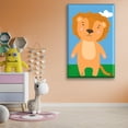 thumbnail image 2 of Cuadro Canva Listo Para Colgar Tipo Galería Leoncito 60X90 cm Pixtreats, 2 of 4