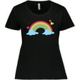 thumbnail image 3 of Inktastic Rainbow Women's Plus Size T-Shirt, 3 of 5