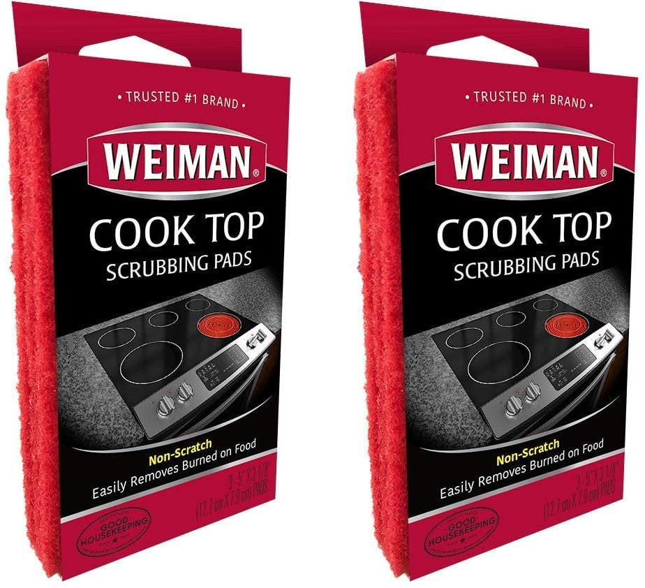 weiman cooktop scrubbing pads target