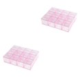 thumbnail image 3 of Youkk Building Blocks Candy Box Delightful and Colorful Party Favor for Weddings and Celebrations Clear and Pink 2Set, 3 of 6