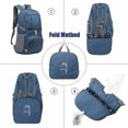 thumbnail image 3 of Muyoka Mochila plegable liviana de 35L Mochila plegable impermeable Mochila de senderismo Mochila para caminar con diseño reflectante seguro para acampar al aire libre Viajar Ciclismo Senderismo Muyoka Hogar, 3 of 7