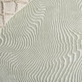 thumbnail image 6 of SAFAVIEH Revive Montana Abstract Polyester Area Rug, Sage/Ivory, 6'7" x 9', 6 of 7