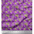 thumbnail image 1 of Soimoi Rayon Fabric Swirl,Leaves & Rose Floral Fabric Prints By Yard 42 Inch Wide, 1 of 1