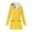 Yellow, variant on Drses Rain Jacket Women Fall Lightweight Waterproof Raincoat Windbreaker Outdoor Hooded Trench Coat