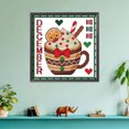 thumbnail image 4 of Kits de bordado de punto de cruz de mes DIY 11CT estampado costura decoración del hogar arte FLhrweasw Nuevo, 4 of 9