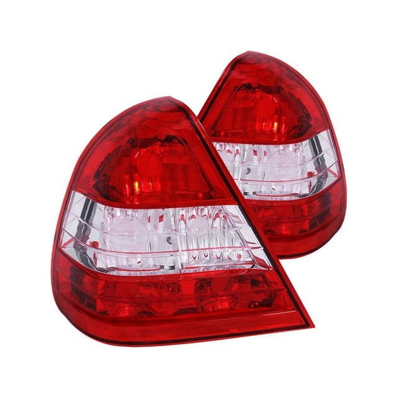Tail Light Set - Compatible with 1994 - 2000 Mercedes-Benz C280 1995 1996 1997 1998 1999