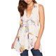 thumbnail image 1 of Free People Blusa tipo túnica estampada Haze para mujer, rosa, pequeña Free People  Sayo, 1 of 1