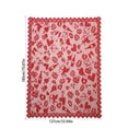 thumbnail image 2 of YIMWNYI Valentine's Day Tablecloth, 53.9x70.9 Inches Romantic Heart Design for Wedding, Party, Kitchen, Holiday, Picnic & Home Decor - Red Polyester, 2 of 6