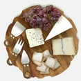 thumbnail image 5 of Planche de Charcuterie Alpine en Lin par Natural Living, 5 of 5