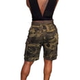 thumbnail image 5 of Voghtic Pantalones cortos de camuflaje para mujer, de talle alto, informales, de moda, para verano, fatiga del ejército, pantalones cortos, pantalones cortos de entrenamiento holgados, 5 of 5