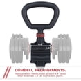 thumbnail image 3 of Foci Cozi Barbell To Kettlebells Converter Adjustable 200 lb, 3 of 7