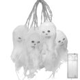 thumbnail image 1 of Lámpara LED de estrella fantasma de Halloween impermeable decorativa para fiesta en casa (luz blanca) JShteea Para estrenar, 1 of 1