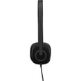 thumbnail image 3 of Pre-Owned Logitech 3.5 mm Analog Stereo Headset H151 with Boom Microphone Bulk Package non Retail Box, 3 of 7